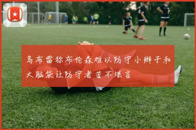 乌布雷称布伦森难以防守小辫子和大脑袋让防守者苦不堪言